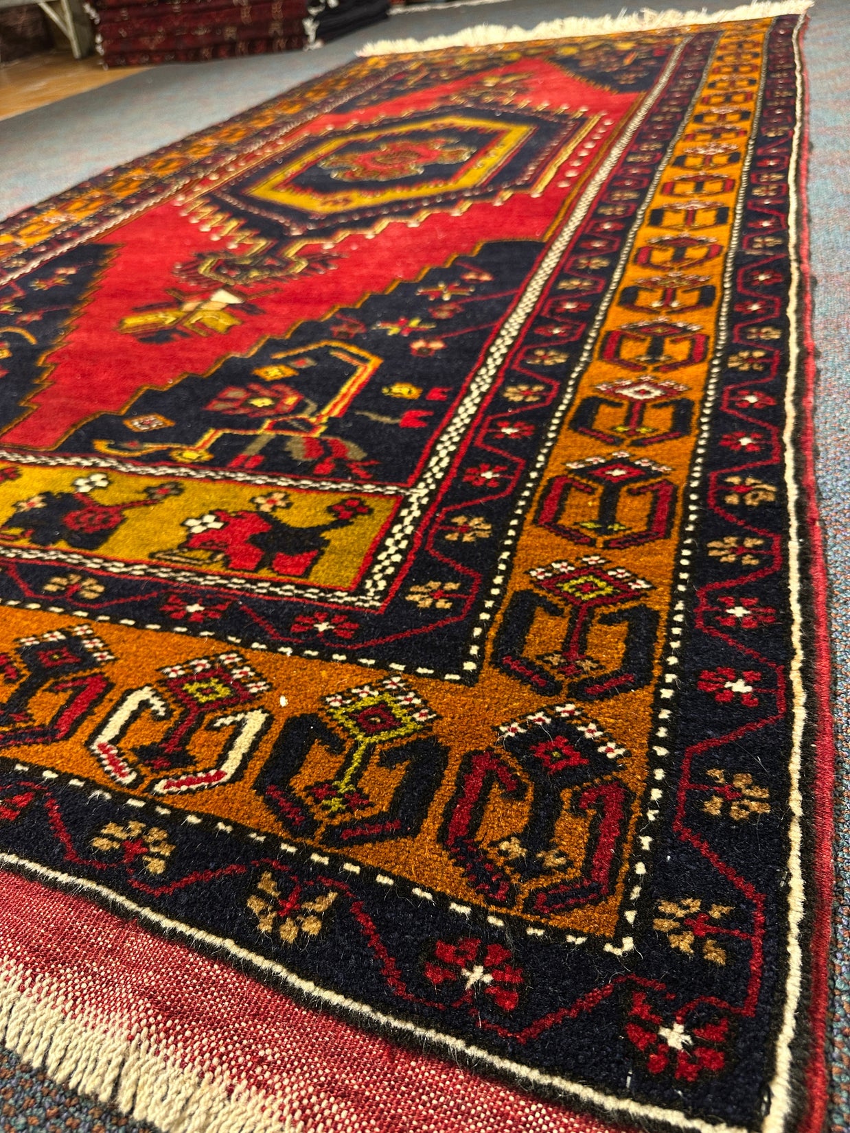 Turkish Rug - 266 cm x 137 cm