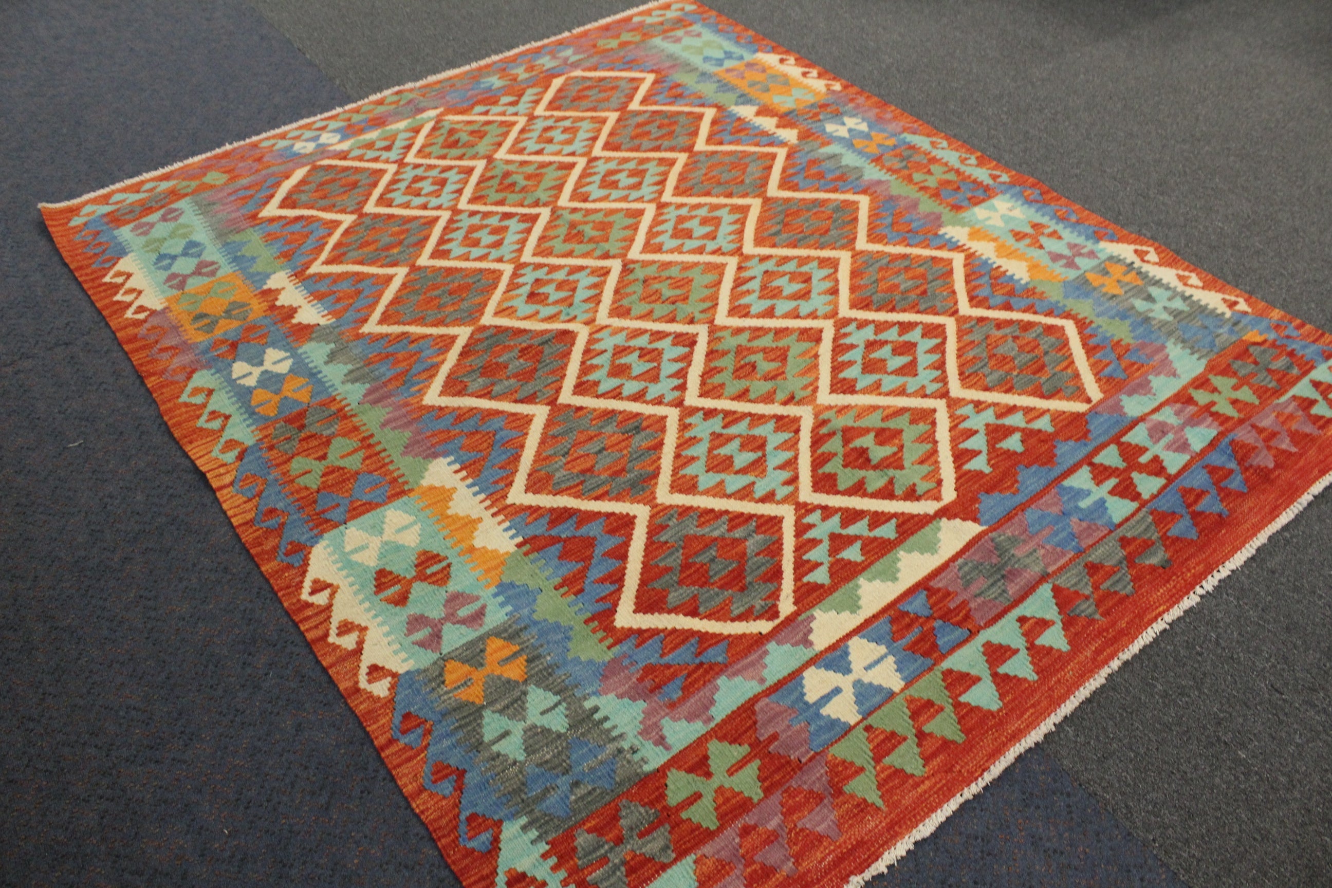 Chobi Kilim - 191 cm x 154 cm