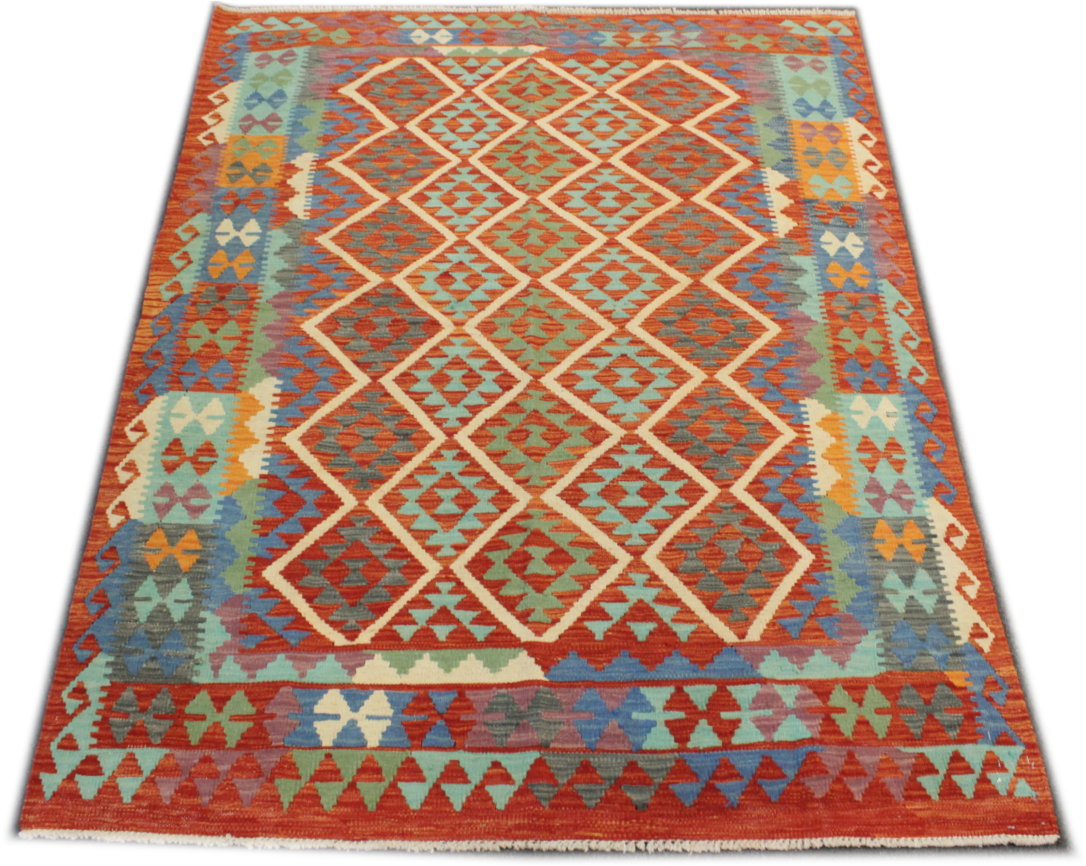 Chobi Kilim - 191 cm x 154 cm