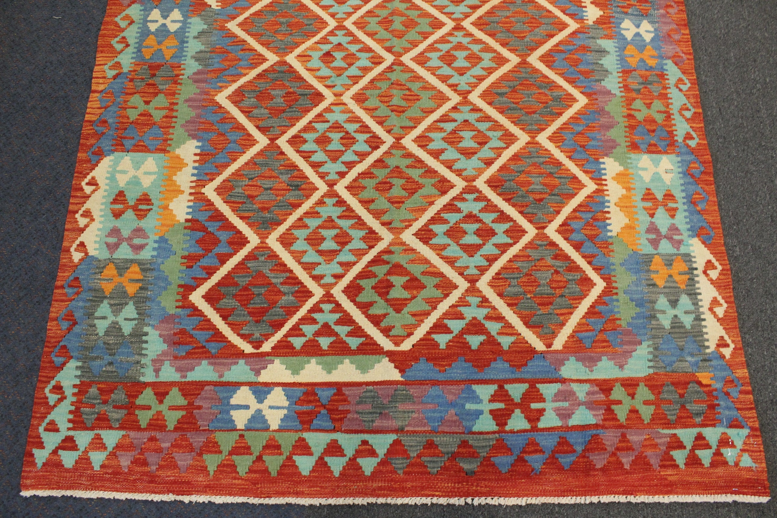 Chobi Kilim - 191 cm x 154 cm