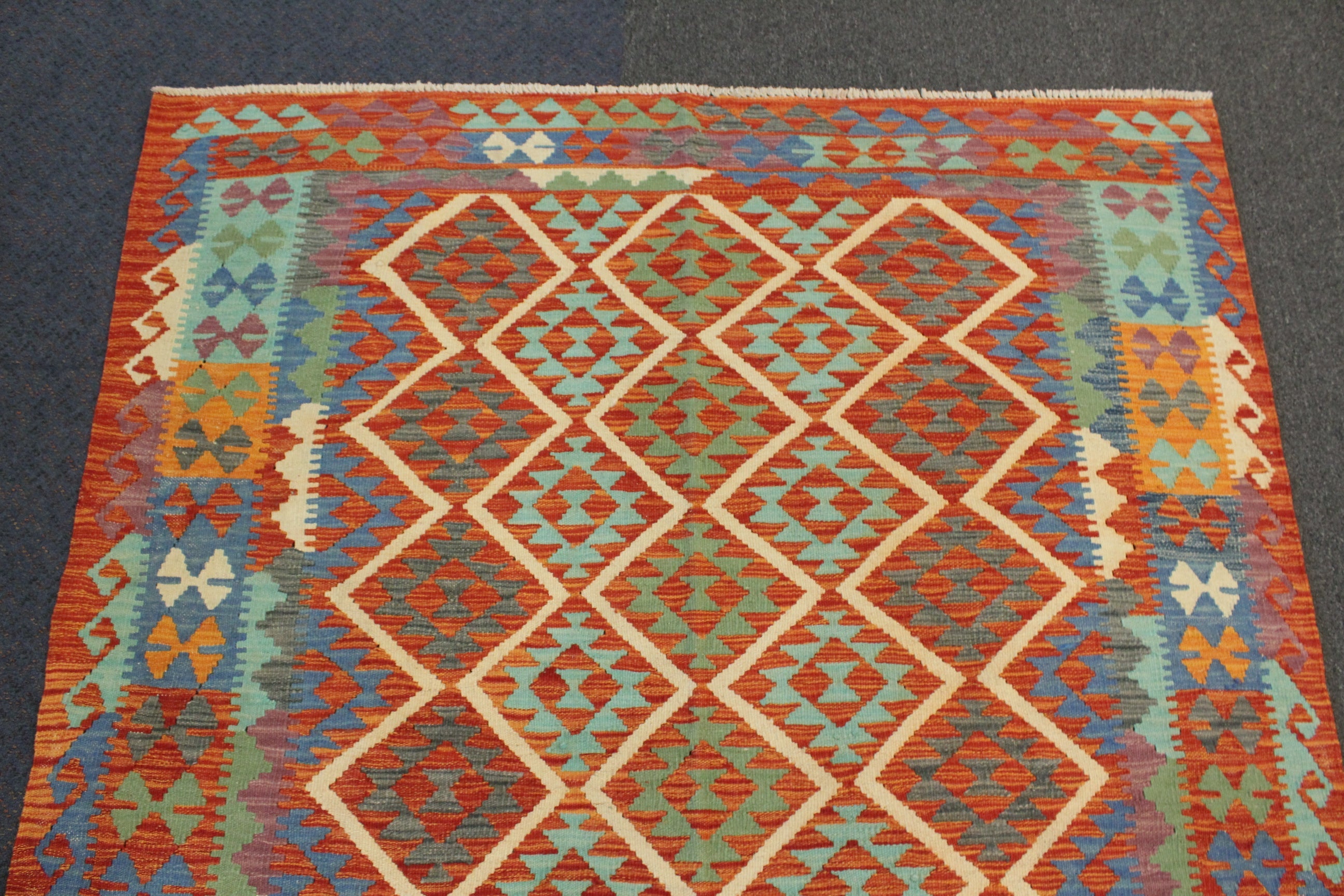 Chobi Kilim - 191 cm x 154 cm