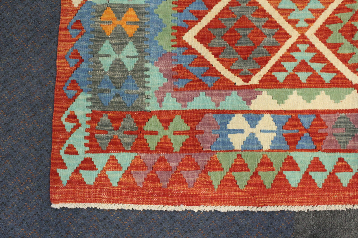 Chobi Kilim - 191 cm x 154 cm