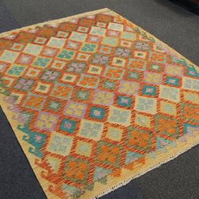 Chobi Kilim - 181 cm x 142 cm