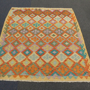 Chobi Kilim - 181 cm x 142 cm