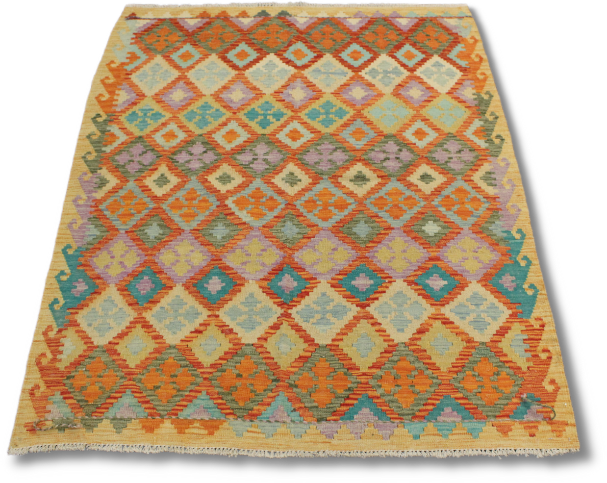 Chobi Kilim - 181 cm x 142 cm
