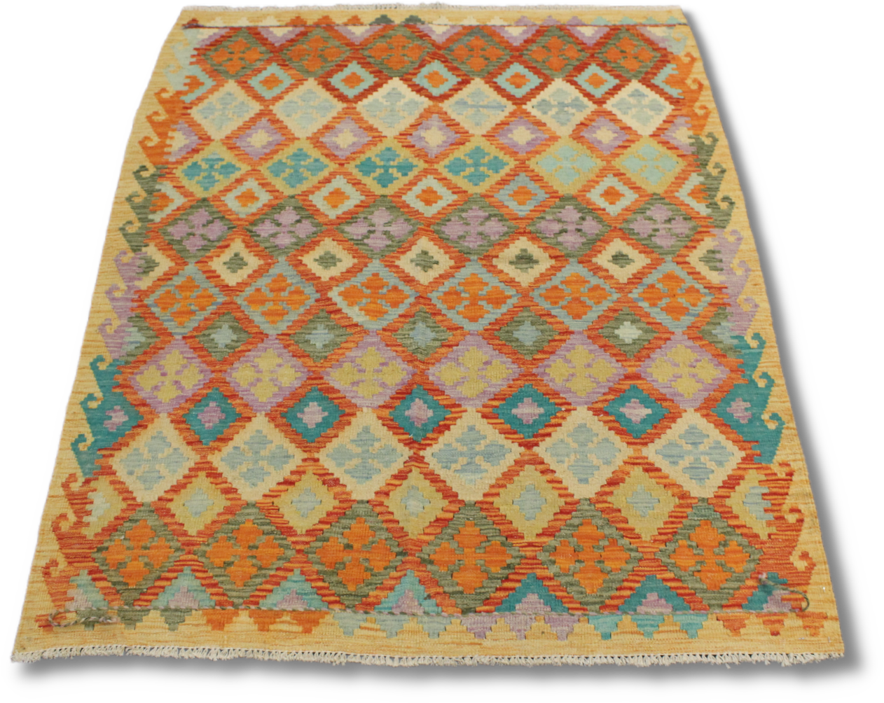 Chobi Kilim - 181 cm x 142 cm