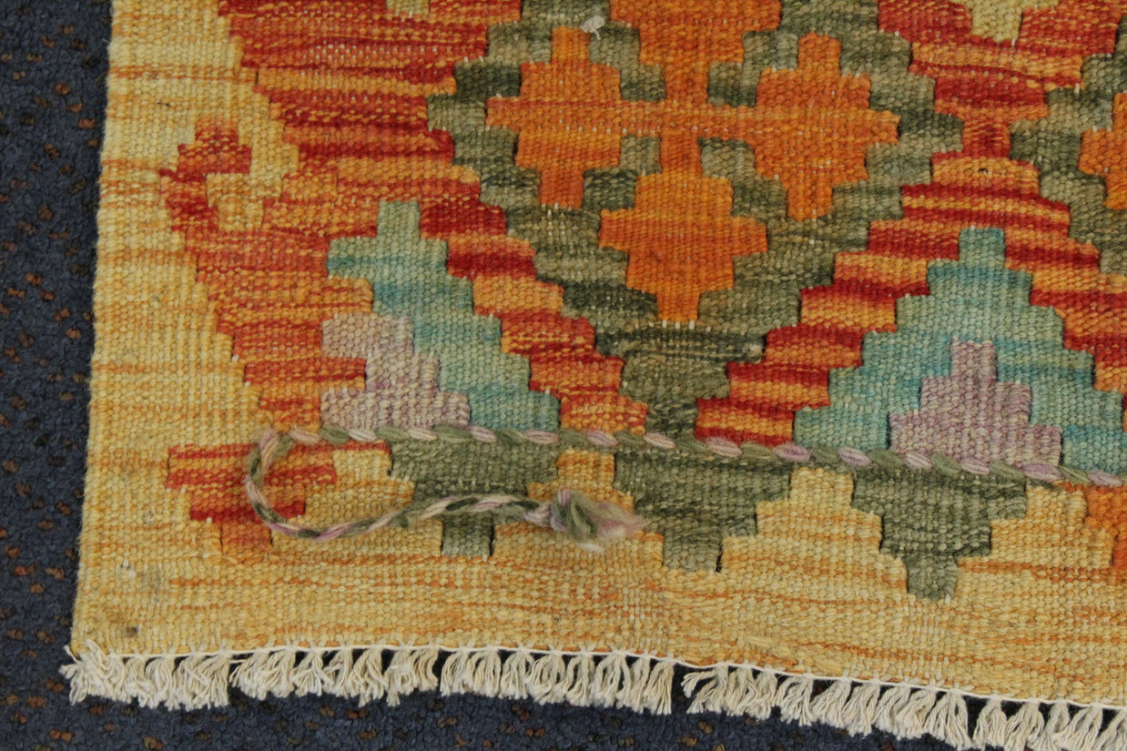 Chobi Kilim - 181 cm x 142 cm