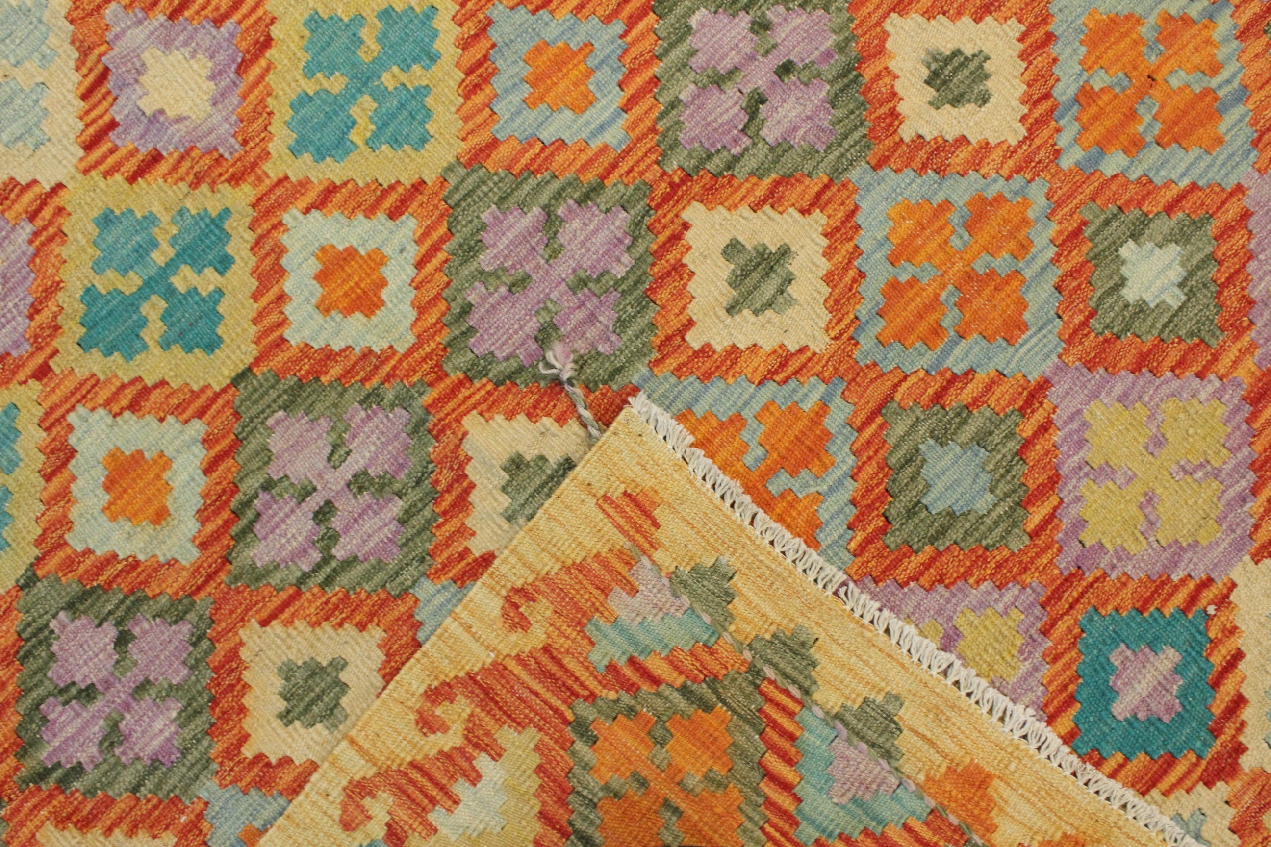 Chobi Kilim - 181 cm x 142 cm