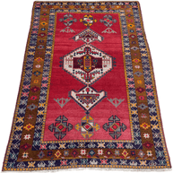 Vintage Hamadan Rug - 245 cm x 150 cm