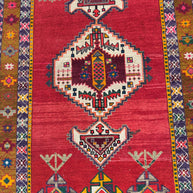 Vintage Hamadan Rug - 245 cm x 150 cm