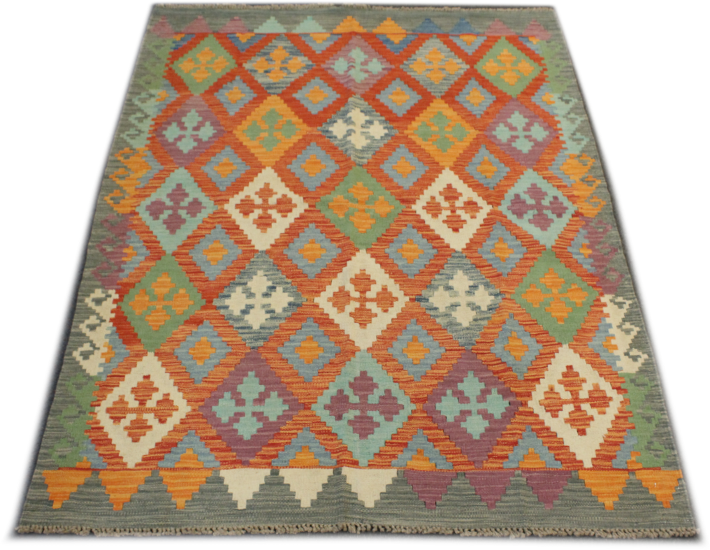 Chobi Kilim - 196 cm x 151 cm