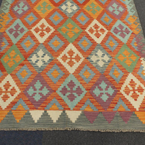 Chobi Kilim - 196 cm x 151 cm