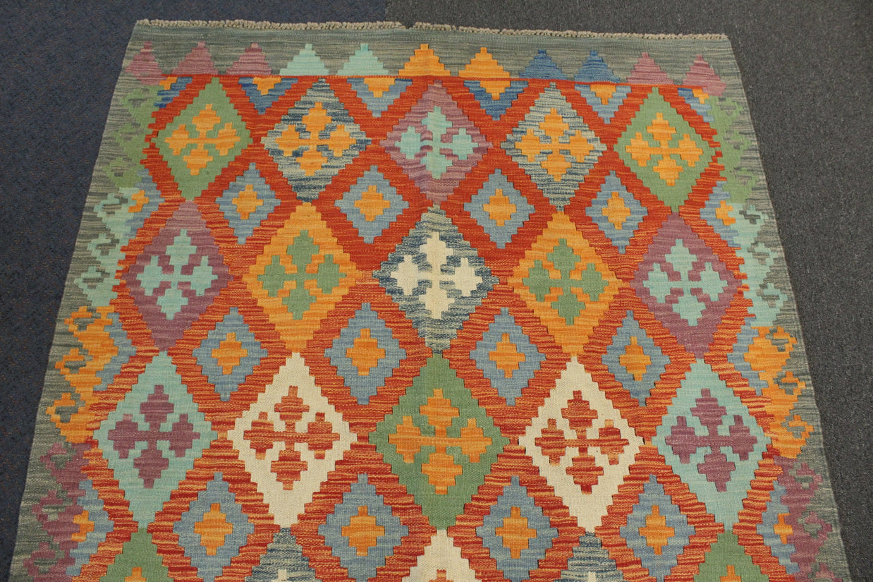 Chobi Kilim - 196 cm x 151 cm