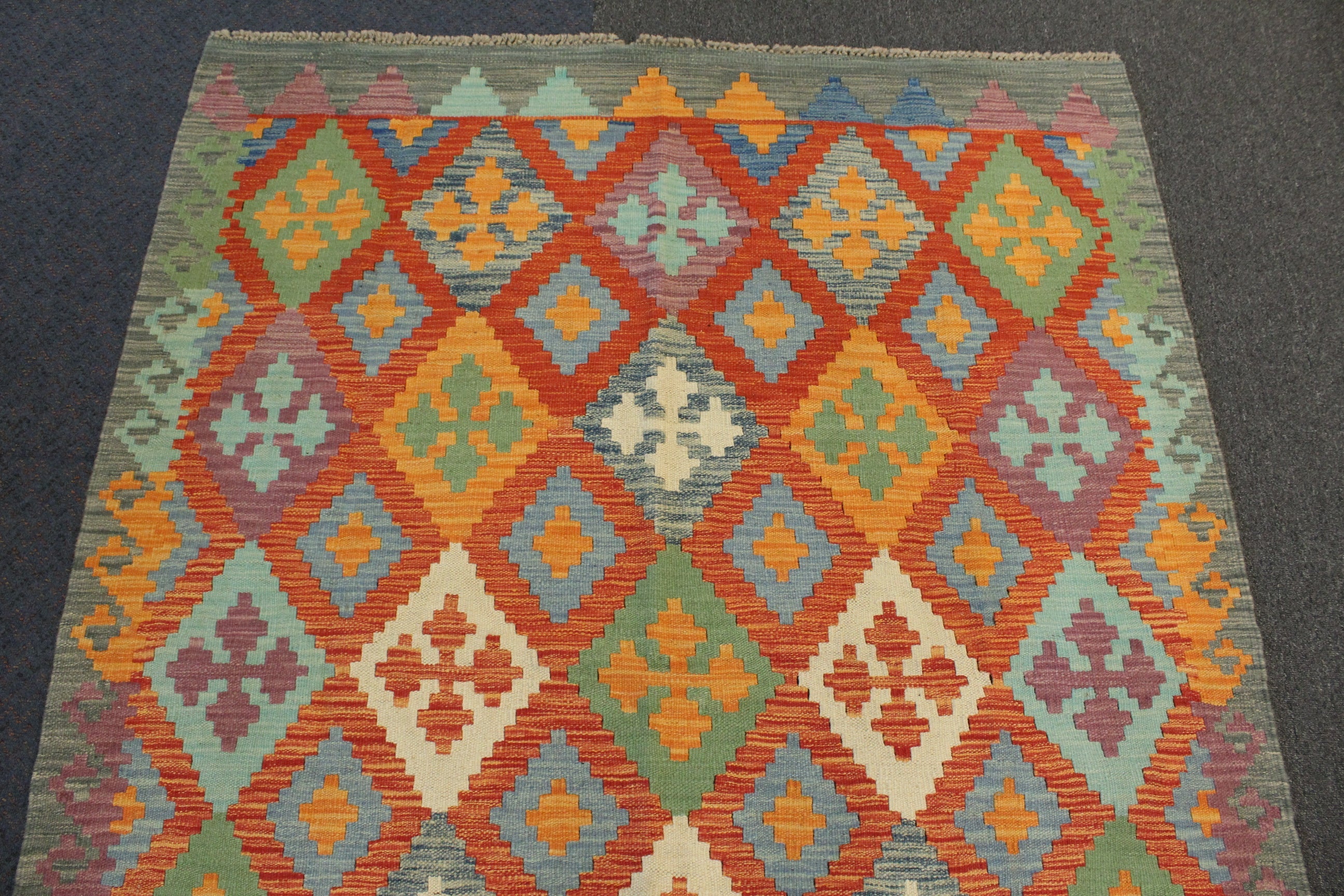 Chobi Kilim - 196 cm x 151 cm
