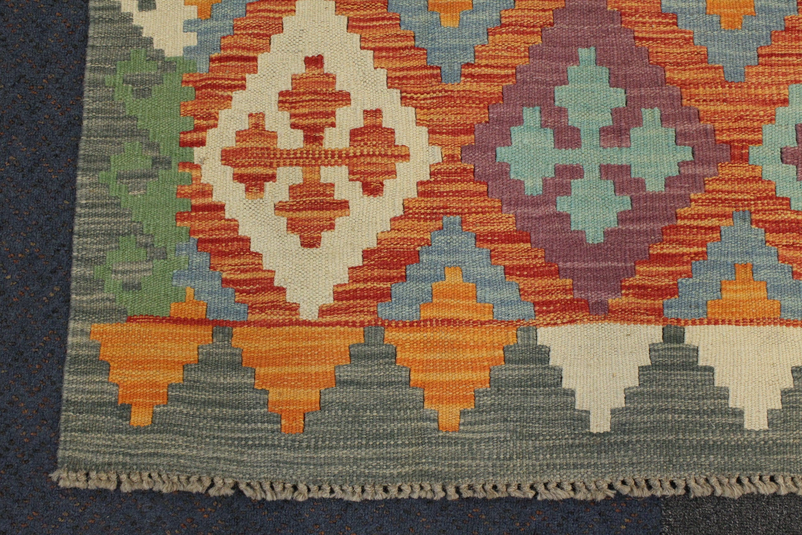 Chobi Kilim - 196 cm x 151 cm