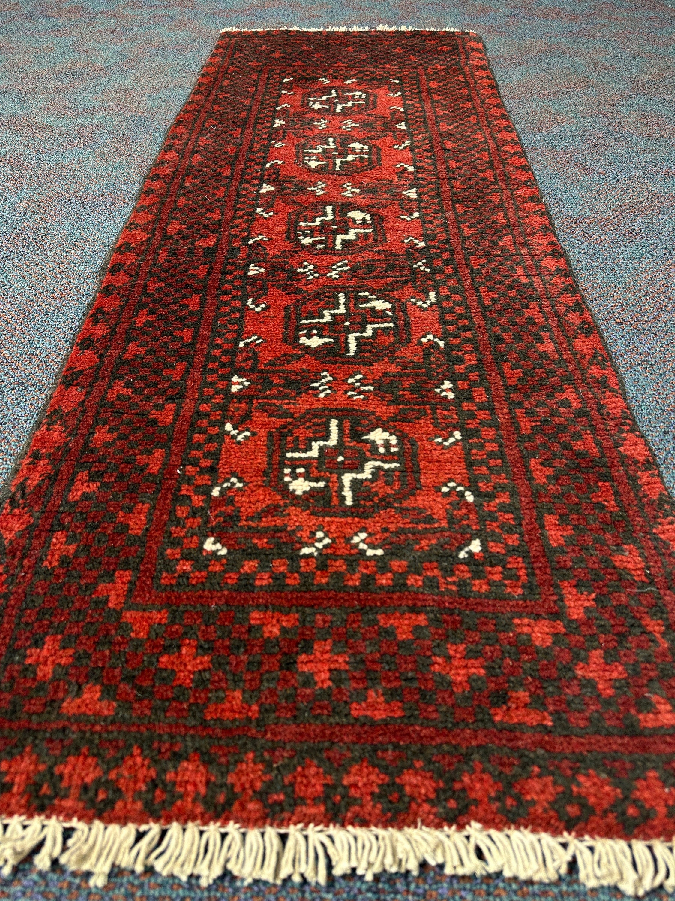 Turkoman Runner - 138 cm x 51 cm