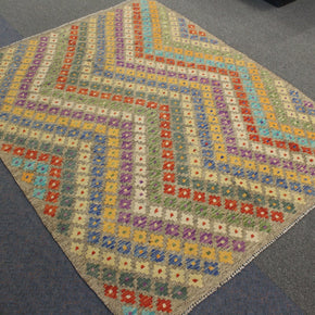 Chobi Kilim - 202 cm x 159 cm