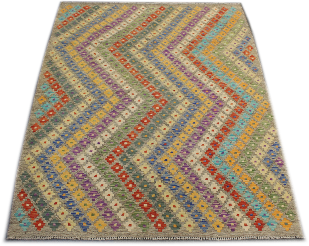 Chobi Kilim - 202 cm x 159 cm