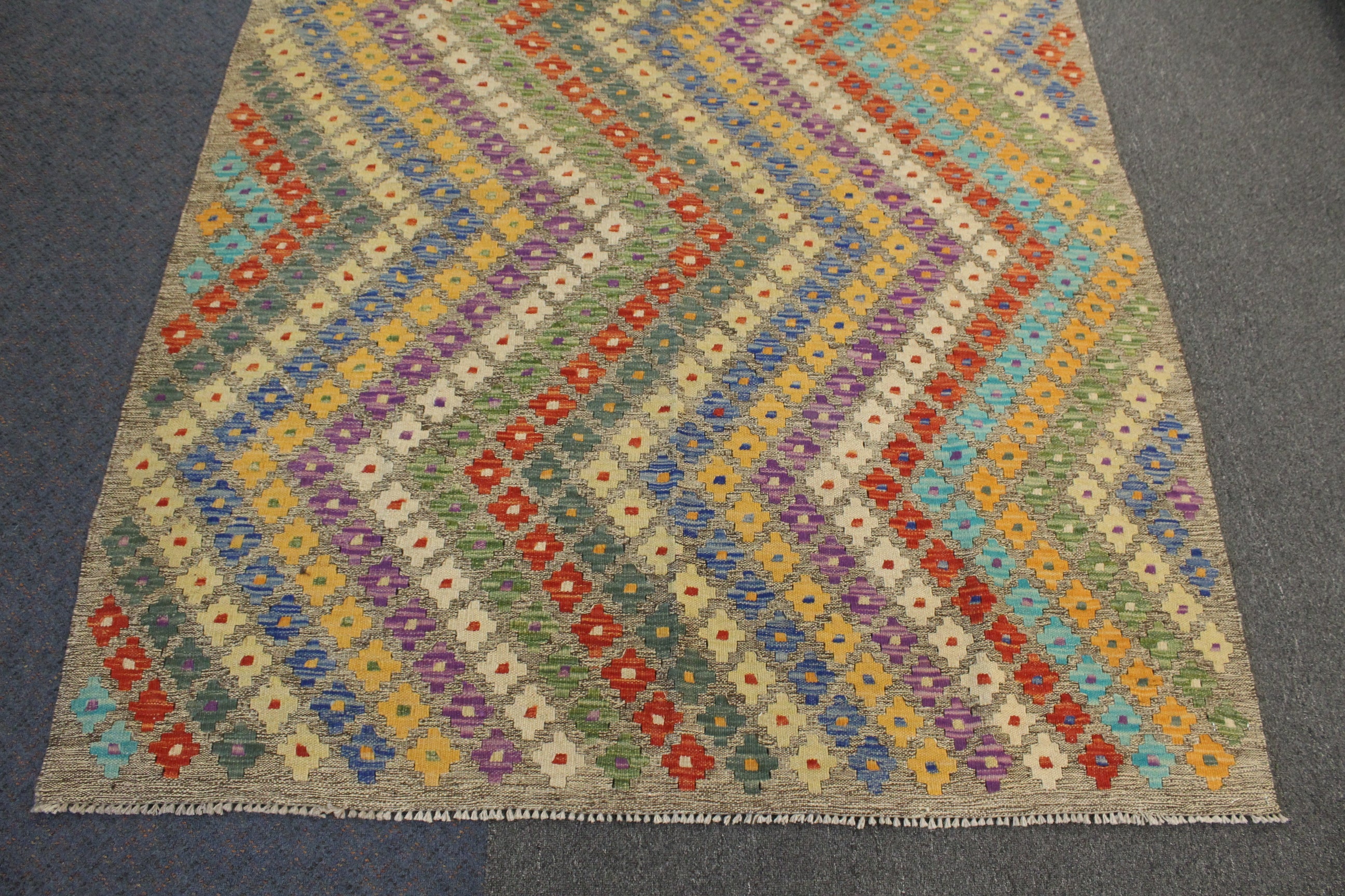 Chobi Kilim - 202 cm x 159 cm
