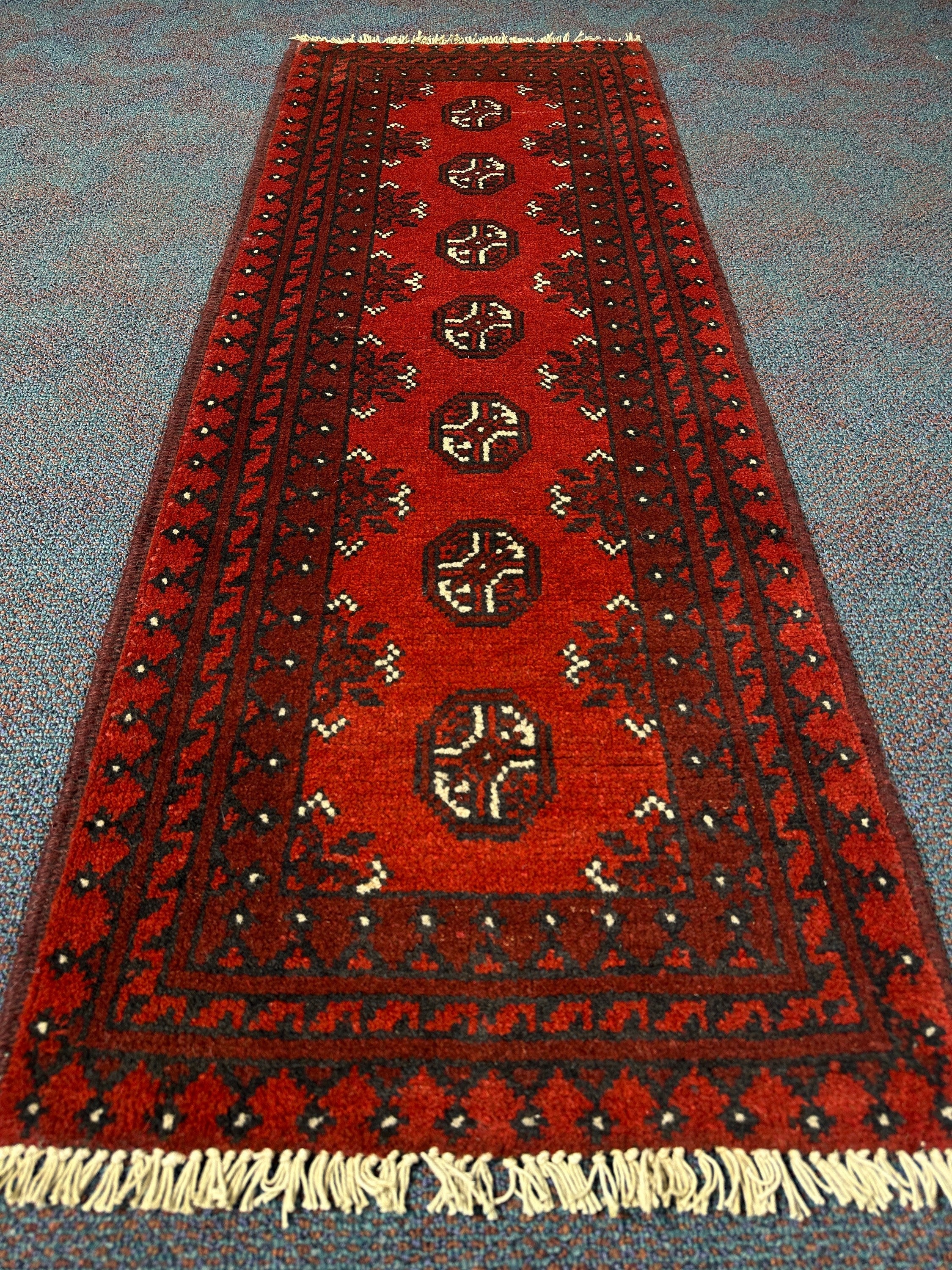 Turkoman Rug - 141 cm x 51 cm