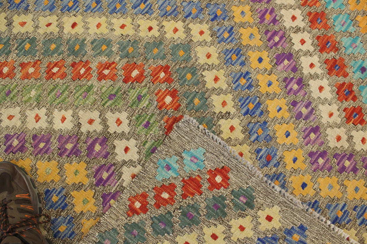 Chobi Kilim - 202 cm x 159 cm