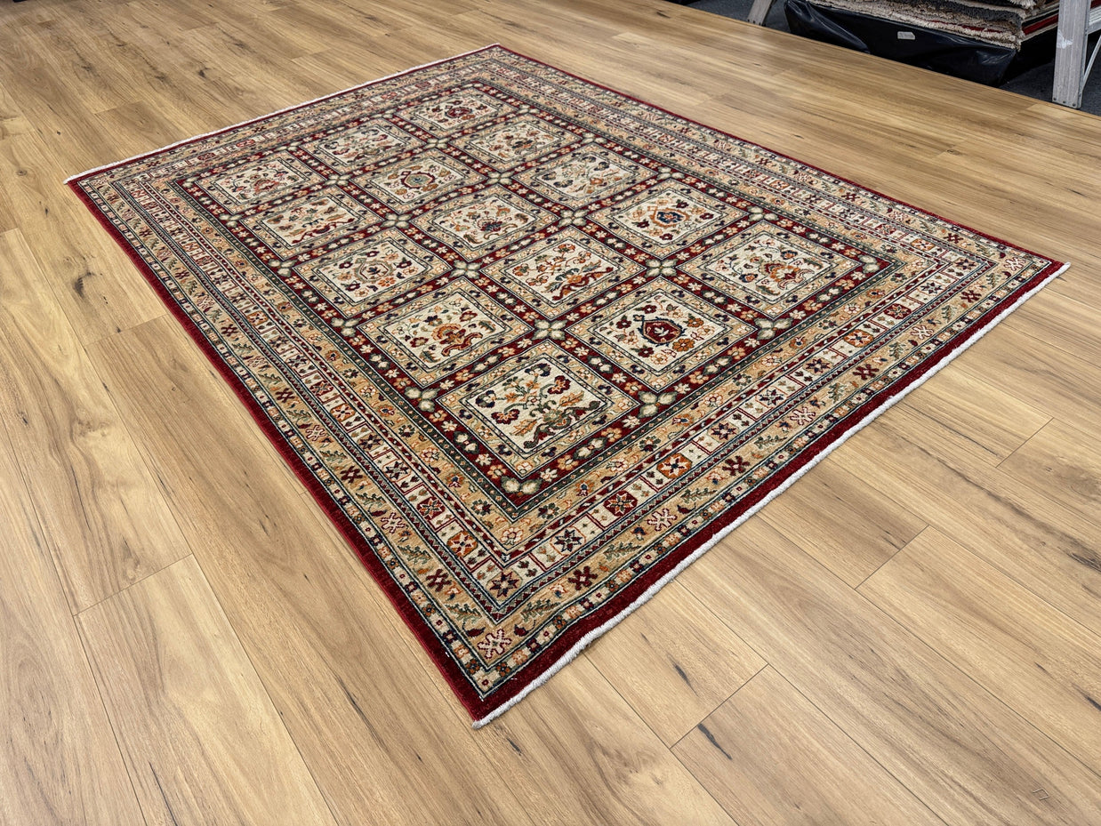 Chobi Rug (Garden Design) - 230 cm x 168 cm