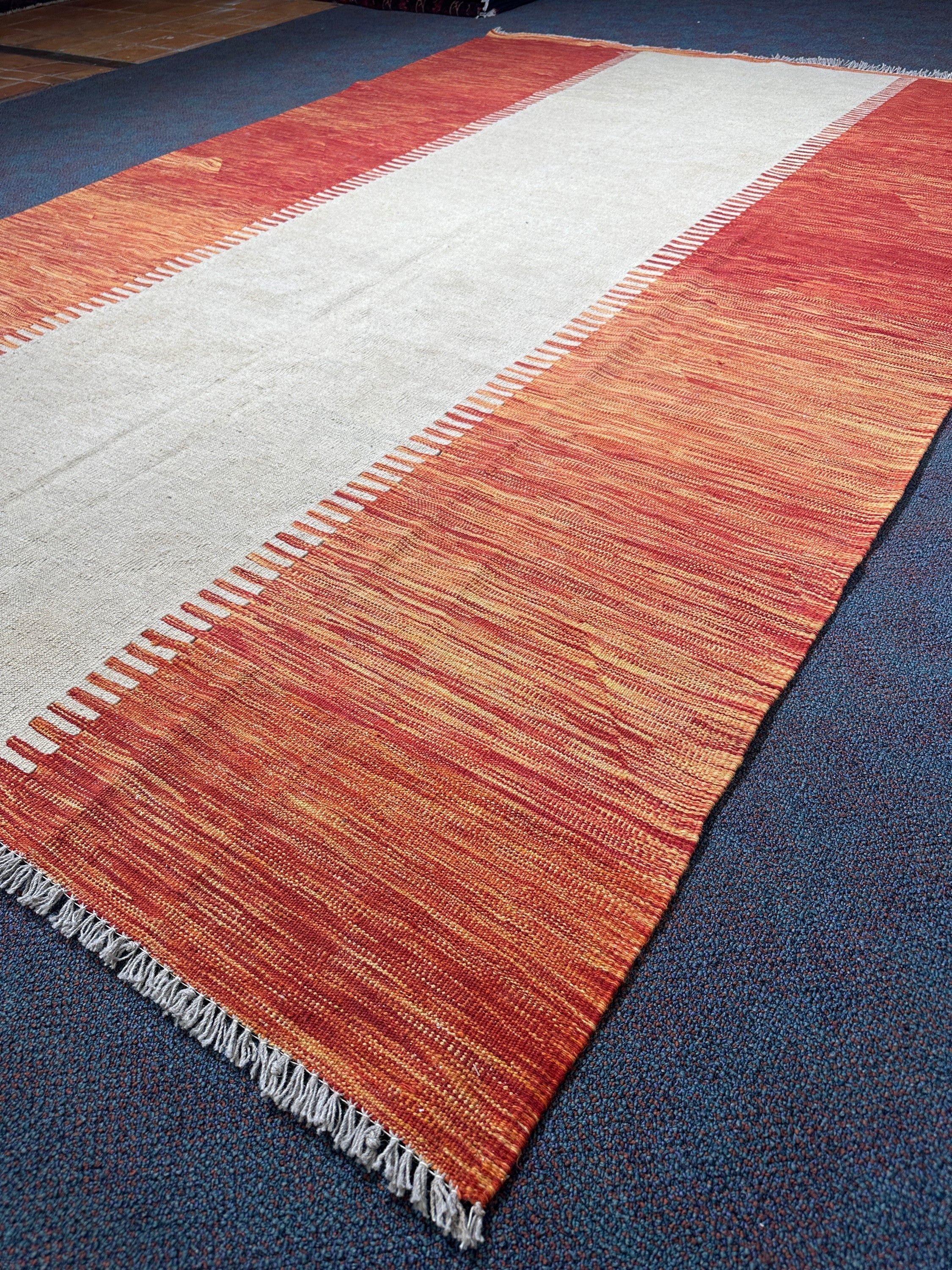 Chobi Kilim Rug - 301 cm x 196 cm