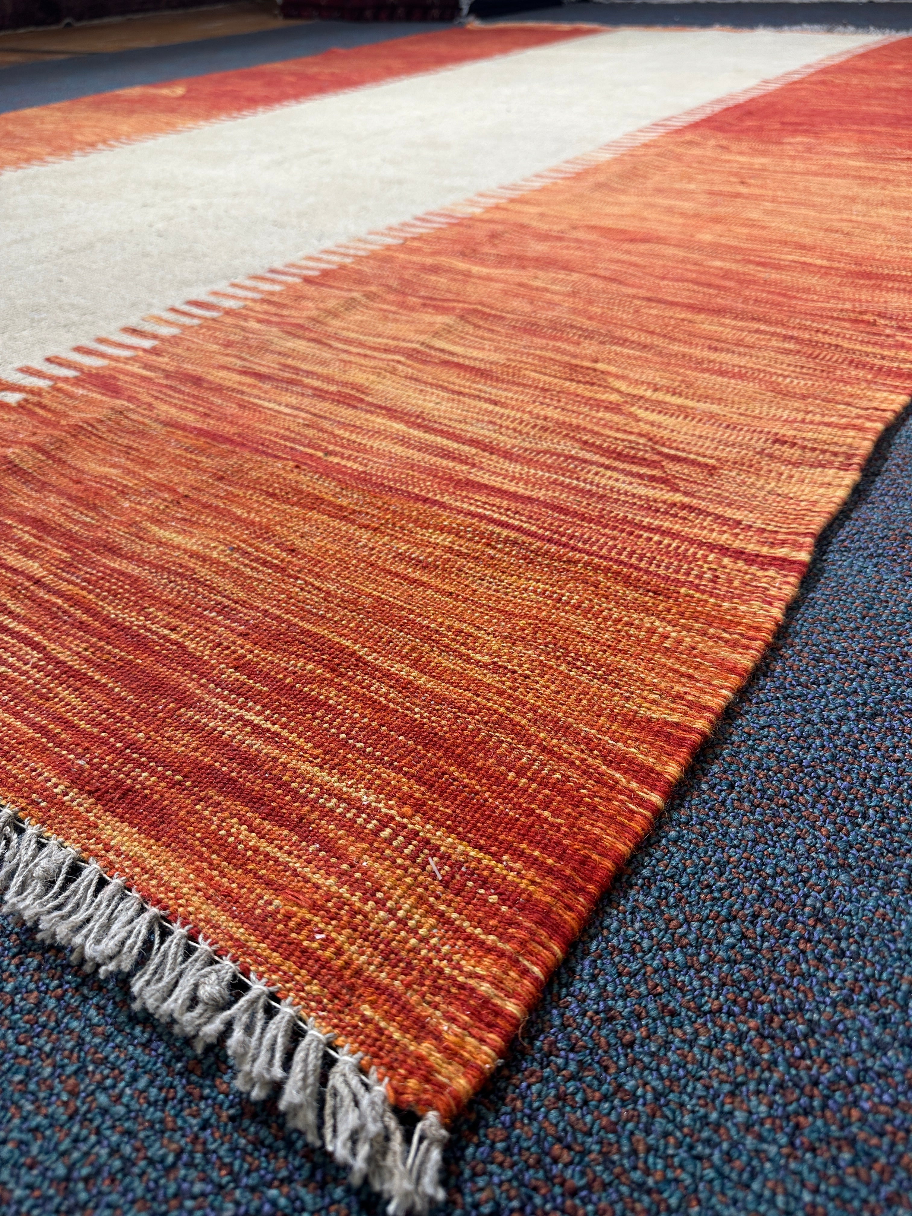 Chobi Kilim Rug - 301 cm x 196 cm