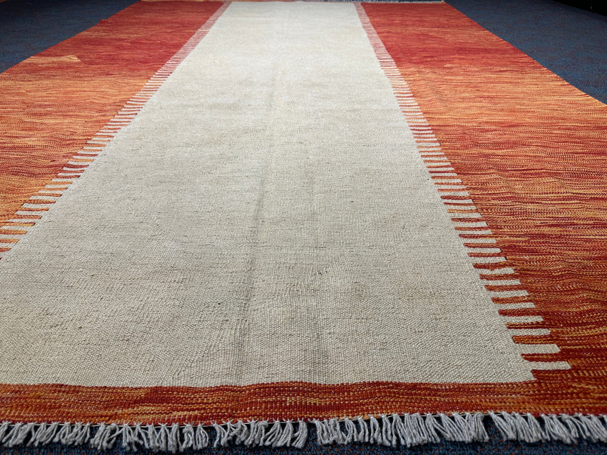Chobi Kilim Rug - 301 cm x 196 cm