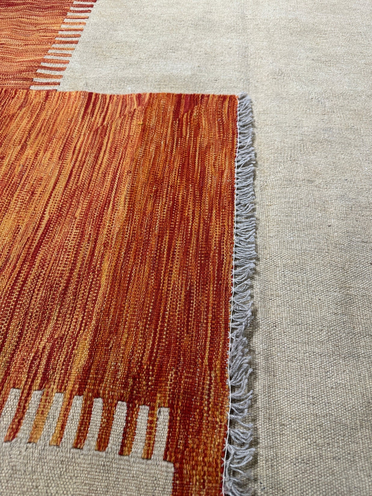 Chobi Kilim Rug - 301 cm x 196 cm