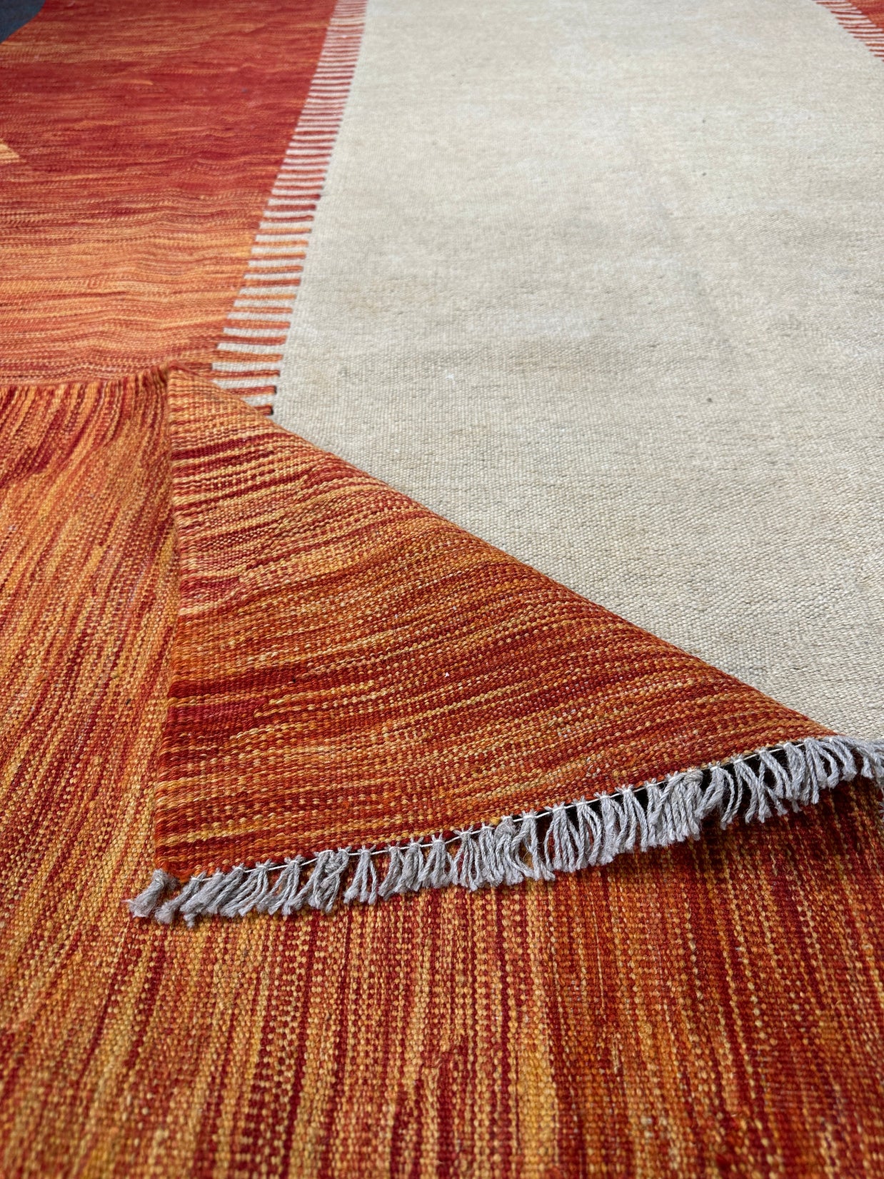 Chobi Kilim Rug - 301 cm x 196 cm