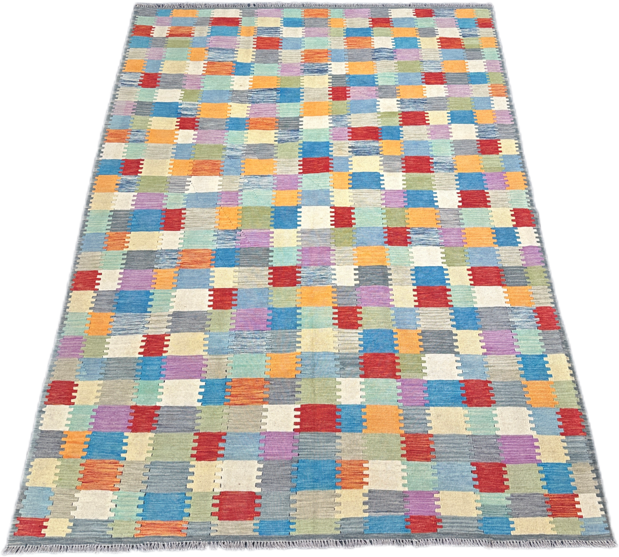 Chobi Kilim Rug - 294 cm x 197 cm