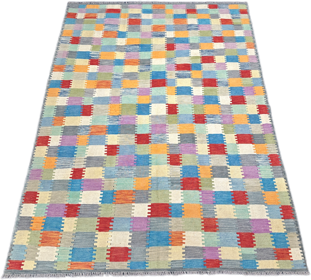 Chobi Kilim Rug - 294 cm x 197 cm