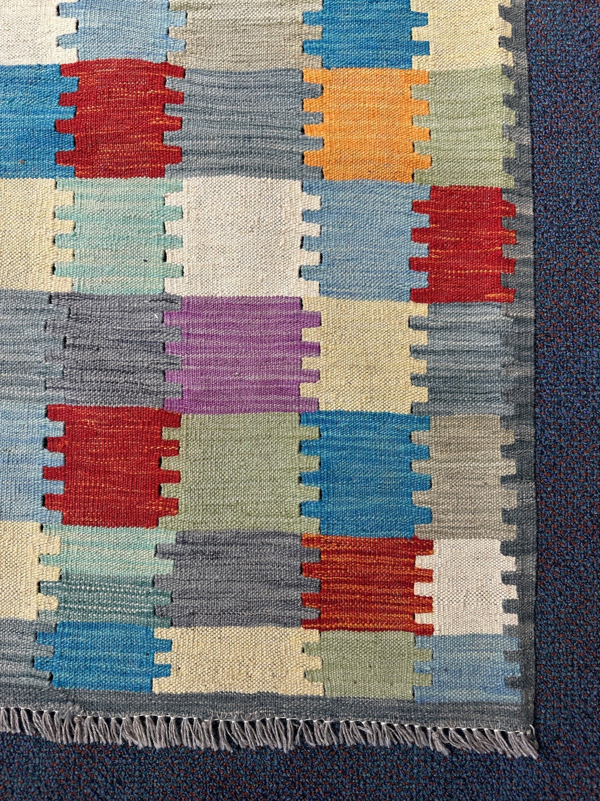 Chobi Kilim Rug - 294 cm x 197 cm