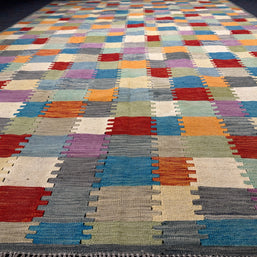 Chobi Kilim Rug - 294 cm x 197 cm