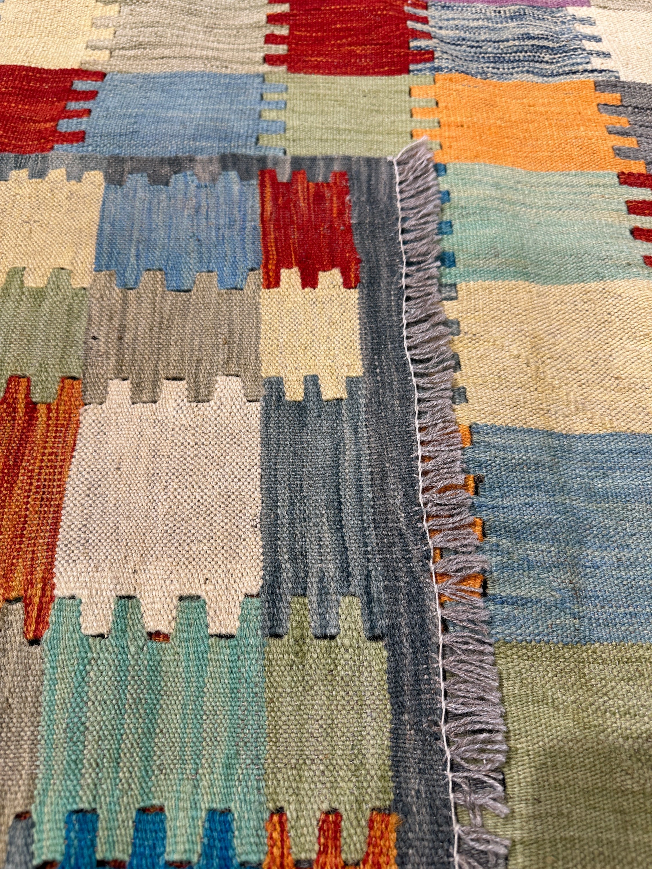 Chobi Kilim Rug - 294 cm x 197 cm