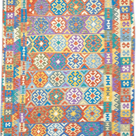 Chobi Kilim Rug - 297 cm x 197 cm