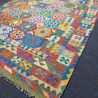 Chobi Kilim Rug - 297 cm x 197 cm