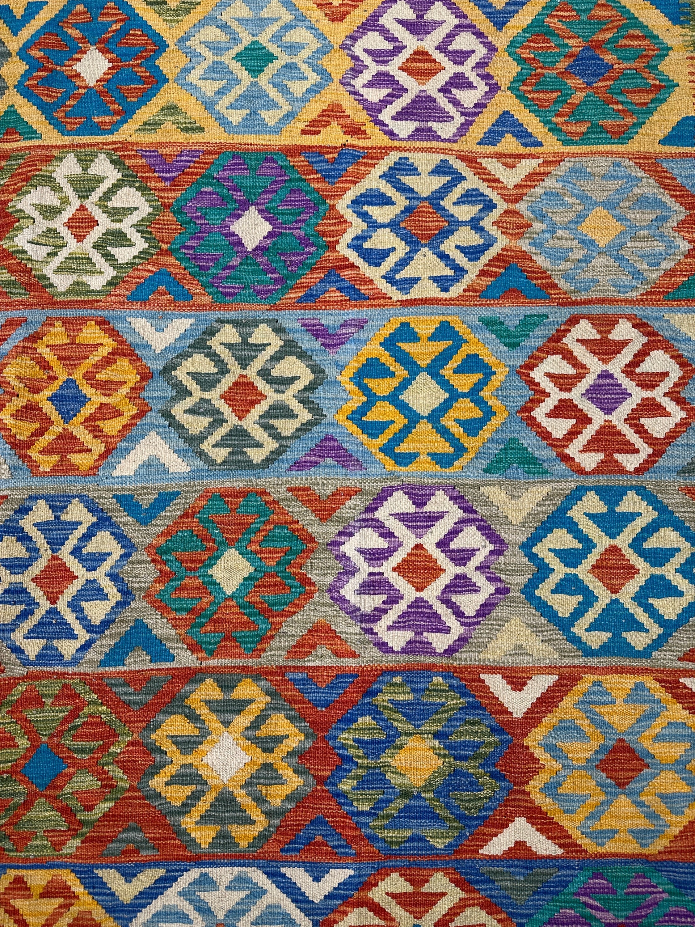 Chobi Kilim Rug - 297 cm x 197 cm