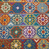 Chobi Kilim Rug - 297 cm x 197 cm