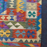 Chobi Kilim Rug - 297 cm x 197 cm