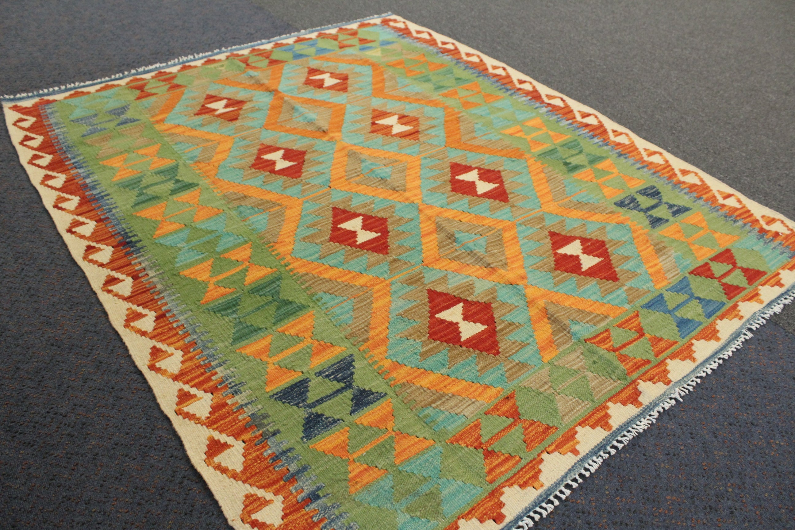 Chobi Kilim - 158 cm x 122 cm