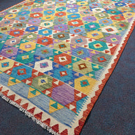 Chobi Kilim Rug - 296 cm x 200 cm