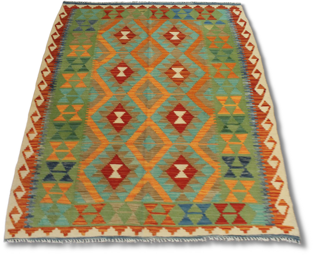 Chobi Kilim - 158 cm x 122 cm