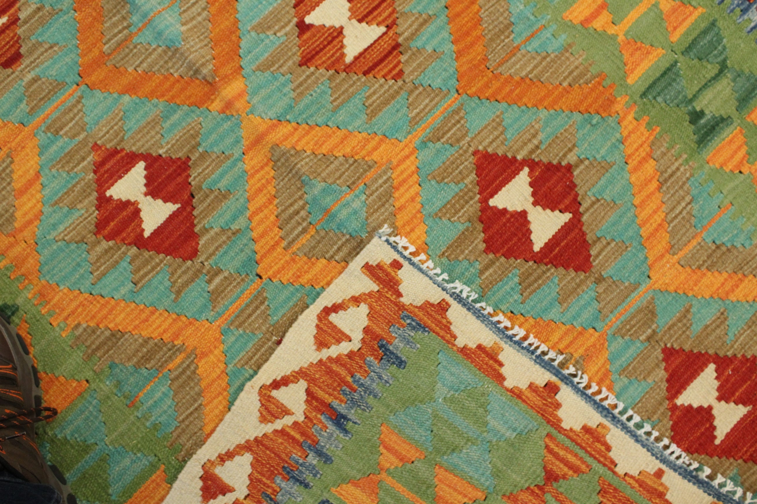 Chobi Kilim - 158 cm x 122 cm