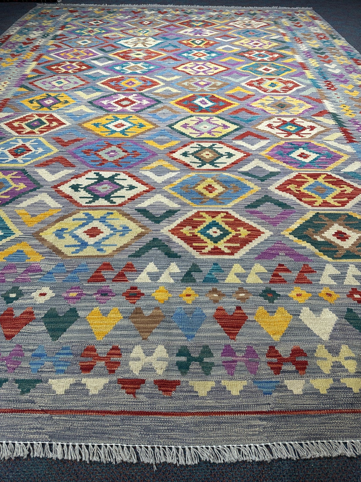 Chobi Kilim Rug - 350 cm x 250 cm