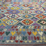 Chobi Kilim Rug - 350 cm x 250 cm
