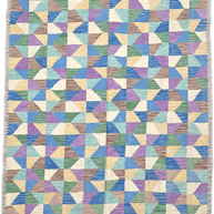 Chobi Kilim Rug - 242 cm x 171 cm