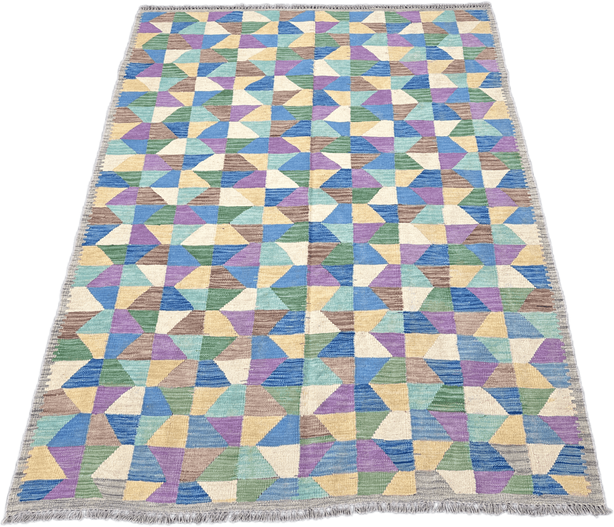 Chobi Kilim Rug - 242 cm x 171 cm