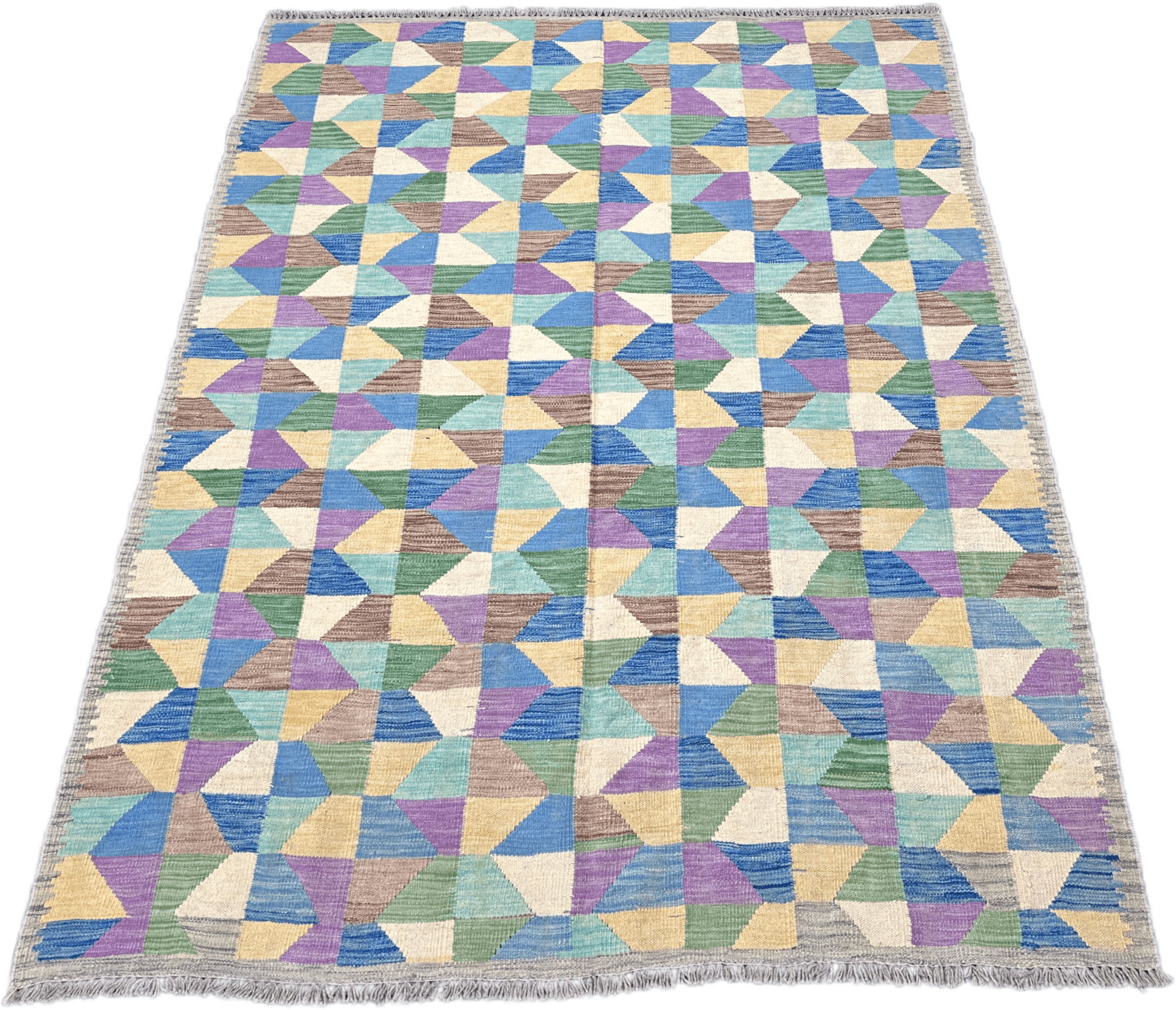 Chobi Kilim Rug - 242 cm x 171 cm